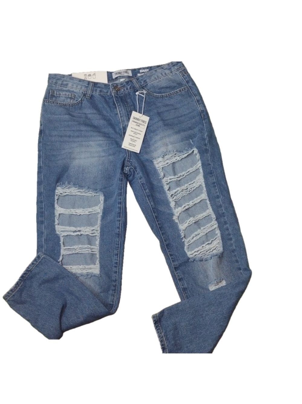 SKINNY fries daisy mom jeans size 11
